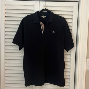 BURBERRY black polo